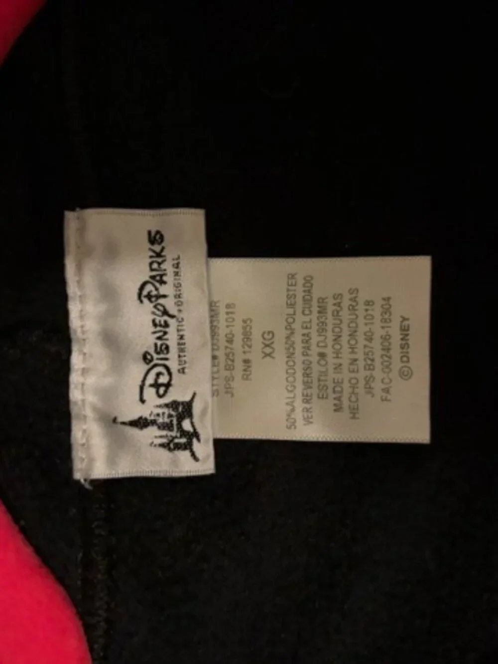 Disney Parks Haunted Mansion Zipper Hooded Sweatshirt